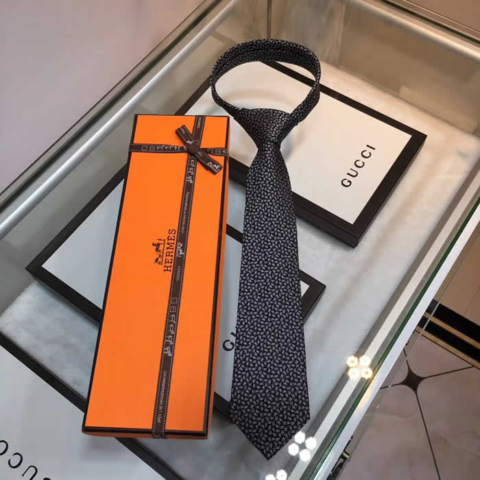 Classic Men Business Luxury Tie Replica Top Quality Hermes Ties 39